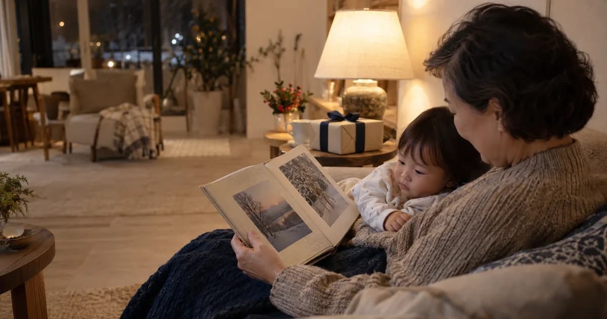 할머니·할아버지 선물 — 손주 이야기 담는 법 대표 이미지