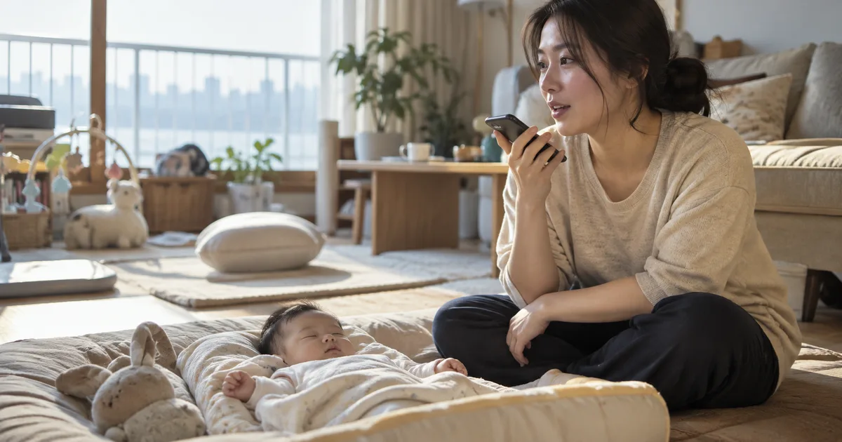 말로 쓰는 육아일기 — 하루 1분으로 남기는 법